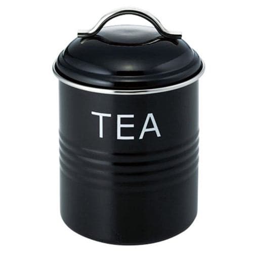 佐藤金属興業 保存容器 キャニスター tea ブラック