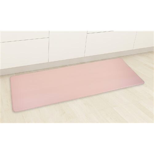 【在庫限り】[45×120cm] キッチンマット ピンク