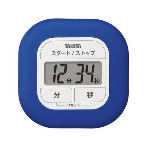 タニタ TD-420-BL くるっとシリコンタイマー ブルー