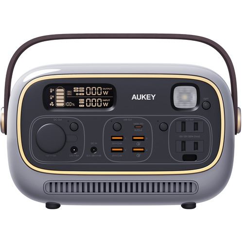 AUKEY PS-RE03-GY ポータブル電源 Power Studio 300 (297wh) グレー ...