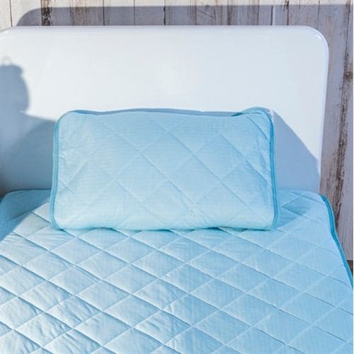 在庫限り】[45×60] ひんやり冷たい接触冷感 枕パッド Just cool ブルー