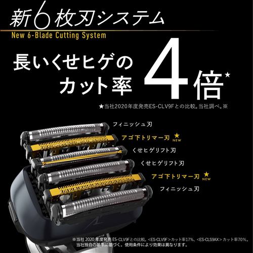 セミハード Panasonic リニアシェーバー ラムダッシュ6枚刃の通販 by ...