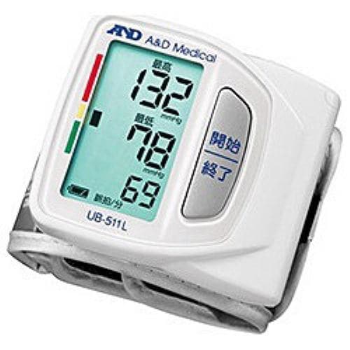 エー・アンド・デイ UB-511L 手首式デジタル自動血圧計