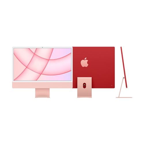 アップル(Apple) MGPM3J/A 24インチiMac Retina 4.5Kディスプレイモデル 8コアCPU8コアGPU搭載Apple M1チップ 256GB ピンク