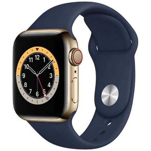 Apple Watch シリーズ6 40mm アップルウォッチ 金ステンレス-