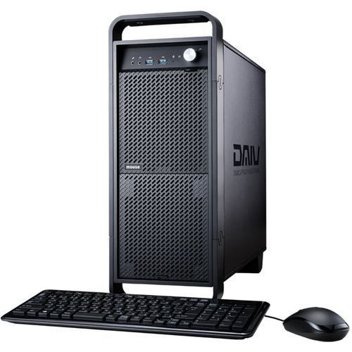 【台数限定】マウスコンピューター PCYDVI117G207H21E デスクトップPC DAIV  ブラック