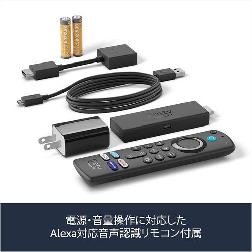 台数限定】Amazon B08MRXN5GS Fire TV Stick 4K Max - Alexa対応音声 ...