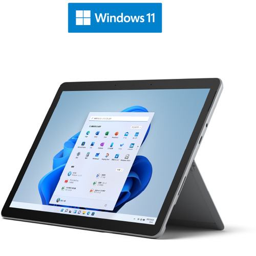 【台数限定】Microsoft 8VA-00015 ノートパソコン Surface Go 3 10.5インチ P／8／128 プラチナ 8VA00015