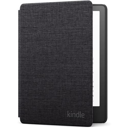 アマゾン B08VZCBWN8 Kindle Paperwhite、 Kindle Paperwhiteシグニチャーエディション用 Amazon純正ファブリックカバー、 ブラック (2021年発売 第11世代)   ブラック
