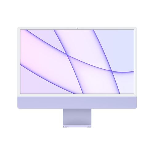 24インチ パープル iMac 4.5K RetinaディスプレイモデルUSB3ポートx2
