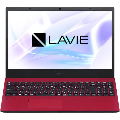 台数限定】NEC PC-N1573EAR ノートパソコン LAVIE N15 [15.6型ワイド／第 11 世代インテル Core i7-1165G7／メモリ  16GB／SSD 512GB] カームレッド | ヤマダウェブコム