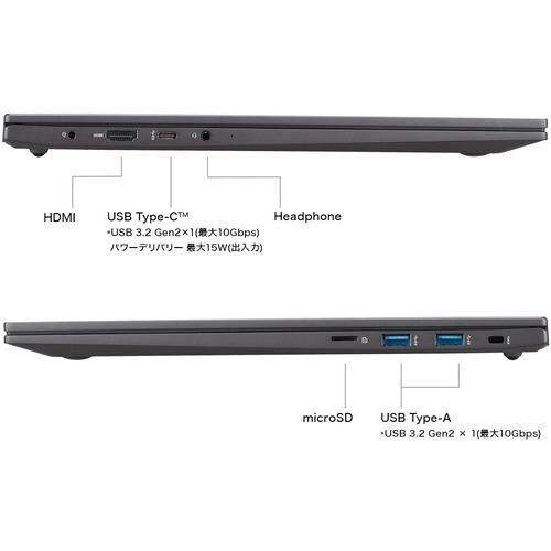台数限定】LG 16U70Q-KR56J1 ノートパソコン LG Ultra PC 16.0インチ