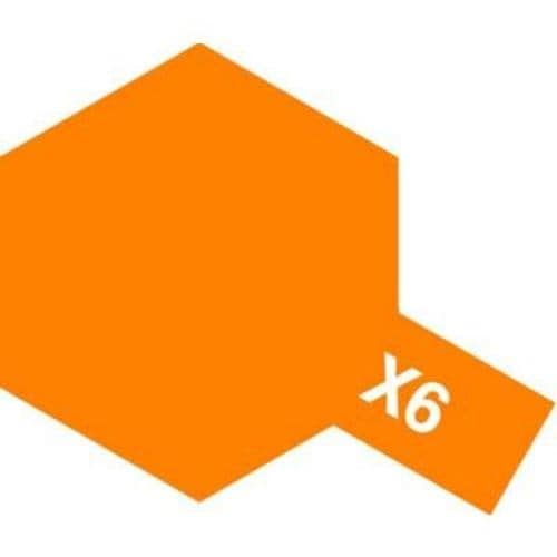 タミヤ アクリルミニ X－6 オレンジ