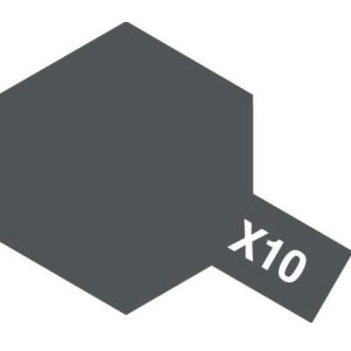 タミヤ アクリルミニ X－10 ガンメタル