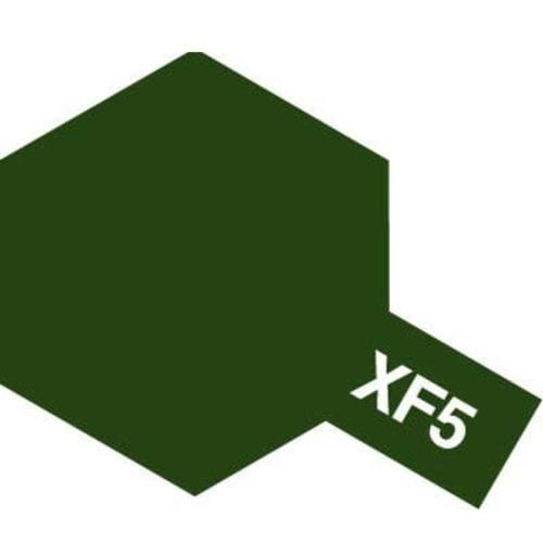 タミヤ アクリルミニ XF－5 フラットグリ－ン