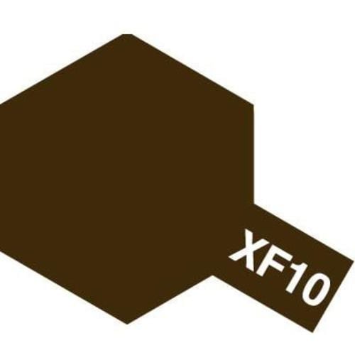 タミヤ アクリルミニ XF－1フラットブラウ