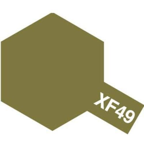 タミヤ アクリルミニ XF－49 カ－キ