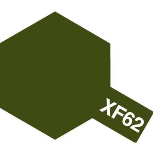 タミヤ アクリルミニ XF－62 オリ－ブドラブ