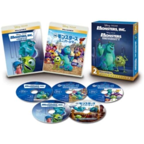 Blu R モンスターズ インク Movienex 2ムービー コレクション 期間限定 ブルーレイ Dvd Digitalcopy ヤマダウェブコム