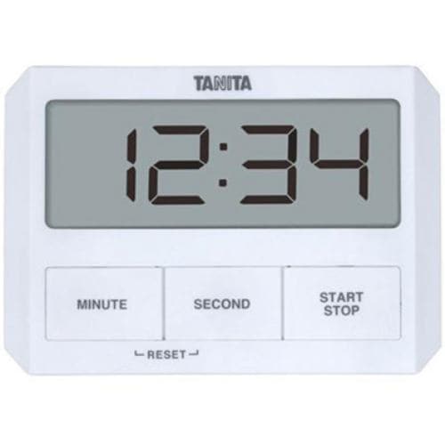 タニタ デジタルタイマー ホワイト TD-409-WH