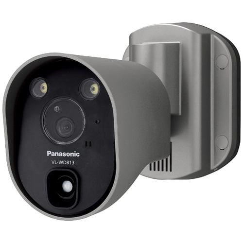 Panasonic　センサーライト付屋外ワイヤレスカメラ　VL-WD813K　本体のみ