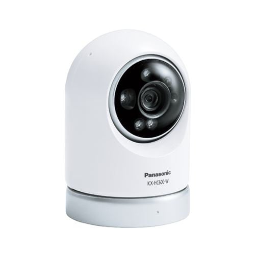 パナソニック KX-HC600-W 屋内スイングカメラ ホワイト KXHC600