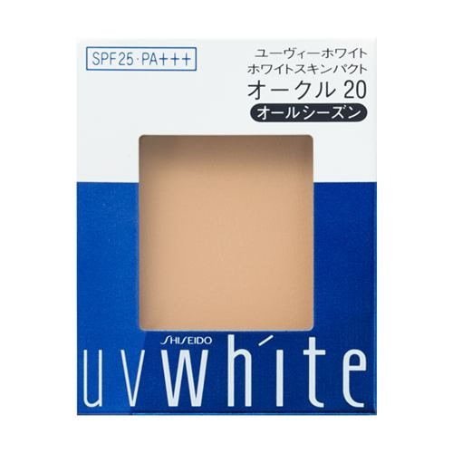資生堂（SHISEIDO） UVホワイト ホワイトスキンパクト オークル20 （レフィル） (12g)