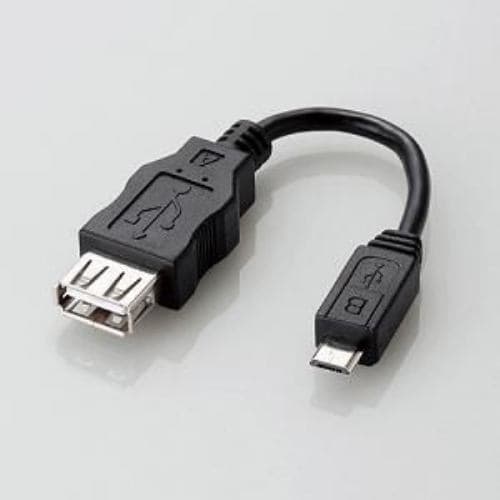 MPA-MAEMCB010BK スマートフォン／タブレットPC用変換アダプタ(USB A-micro-B)ブラック