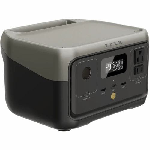 EcoFlow ポータブル電源 RIVER 2 容量256Wh 定格出力300W www
