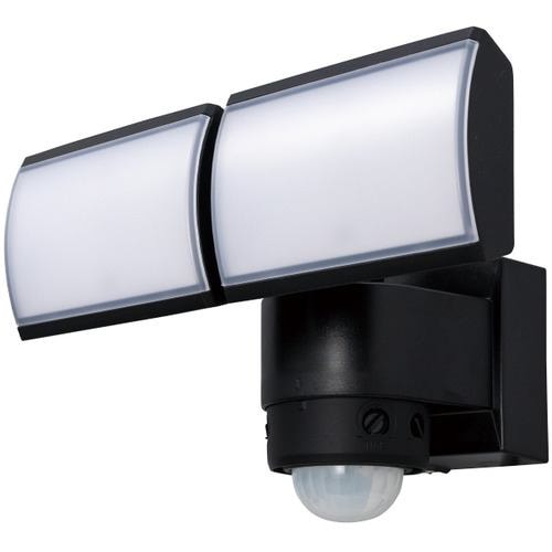 DXアンテナ DSLD20C2 LEDセンサーライト(2灯型) ブラック