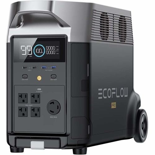 EcoFlow エコフロー DELTA Pro UG EFDELTAPROUG-JP 容量3,600Wh 定格出力3,000W ポータブル電源
