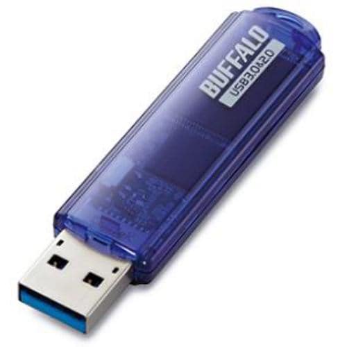 BUFFALO USBメモリ USB3.0対応「ライトプロテクト機能」搭載モデル RUF3-C16GA-BL