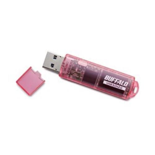 バッファロー バッファローツールズ対応USB3.0用USBメモリースタンダードモデル 64GB ピンクモデル RUF3-C64GA-PK