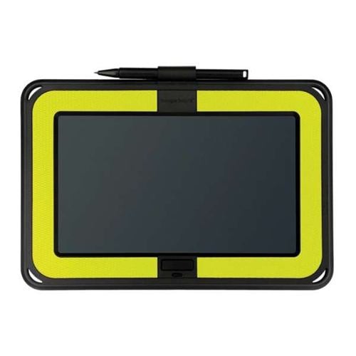 キングジム BB-10ｷﾐﾄﾞﾘ 電子メモパッド 「ブギーボード」 横型モデル 黄緑