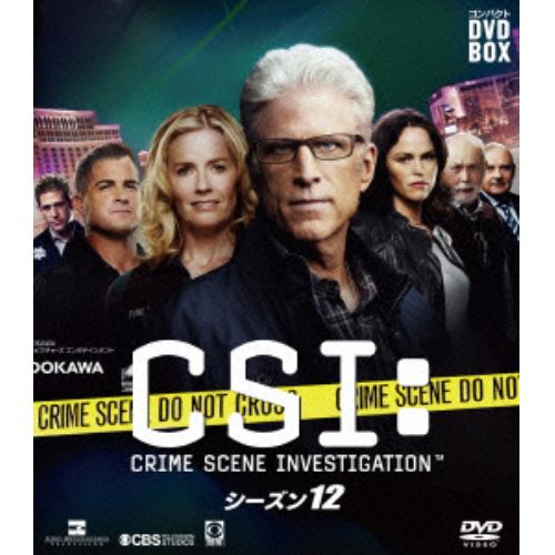 【DVD】CSI：科学捜査班 コンパクト DVD-BOX シーズン12