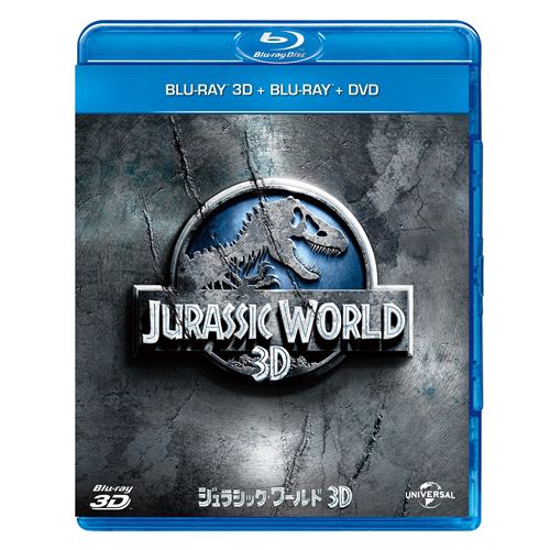 【BLU-R】ジュラシック・ワールド3D ブルーレイ&DVDセット(ボーナスDVD付)