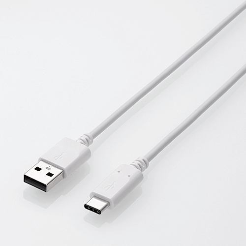 エレコム MPA-AC05NWH USB2.0ケーブル(認証品、A-C) 0.5m