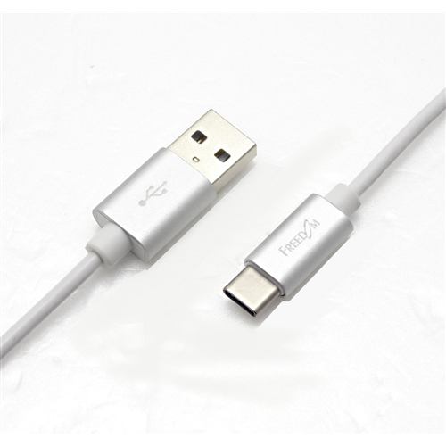 フリーダム FUSB-CAA320SV USB 2.0m 最大90％オフ Type-Cケーブル シルバー 最安値級価格