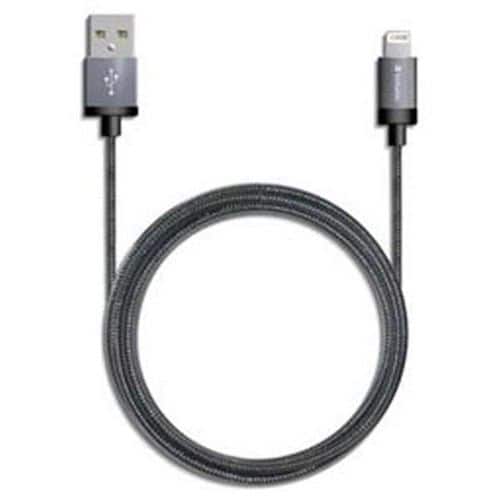 バーベイタム(Verbatim)  64530 iPad／iPad mini／iPhone／iPod対応Lightning／USBケーブル充電・転送2.4A （1.2m・ブラック）