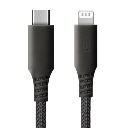 PGA PG-LCC15M05BK USB Type-C & Lightningタフケーブル iCharger 1.5m ブラック