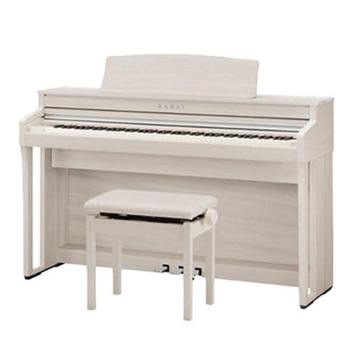 河合楽器 CA59A 木製鍵盤搭載デジタルピアノ プレミアムホワイトメープル調仕上げ