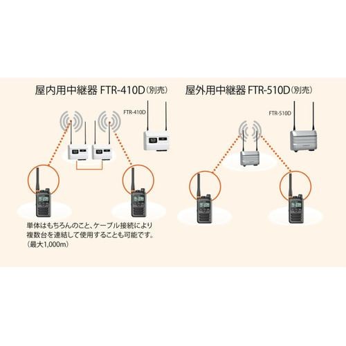 スタンダード FTH-314L 中継器対応 特定小電力トランシーバー(ロング 