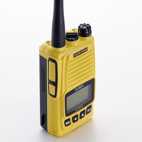 アルインコ DJ-DPS70E(YA) 【82ch増波対応】5Wデジタル簡易無線トランシーバー 標準バッテリー ノイズキャンセル機能搭載 イエロー