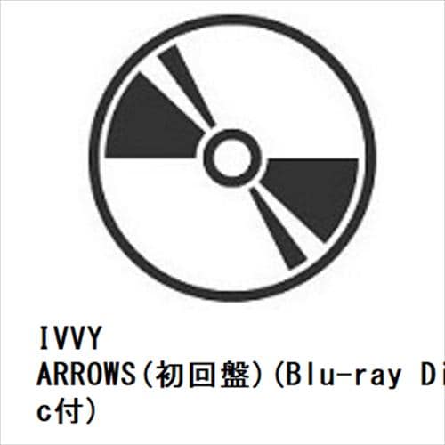 【CD】IVVY ／ ARROWS(初回盤)(Blu-ray Disc付)