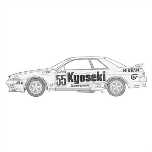 フジミ模型 1／24 インチアップシリーズ No.312 共石スカイライン GP-1プラス (スカイライン GT-R [BNR32 Gr.A仕様] )1992