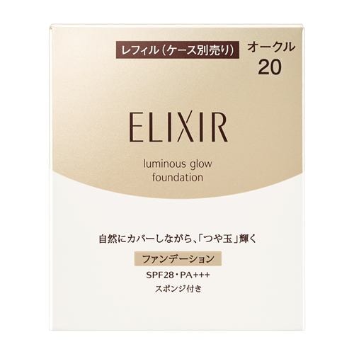 資生堂（SHISEIDO） エリクシール シュペリエル つや玉ファンデーション T (レフィル) オークル20 (10g)