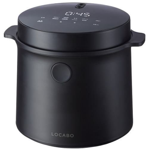 生活家電 炊飯器 LOCABO JM-C20E-B 糖質カット炊飯器 ブラック