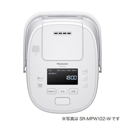 Panasonic 可変圧力IH炊飯器 SR-MPW-182