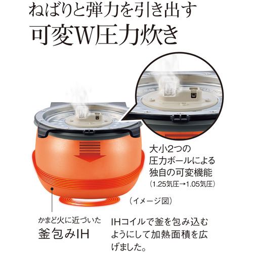 【推奨品】タイガー魔法瓶 JPI-Y100 圧力IHジャー炊飯器 5.5合 ピュアホワイト