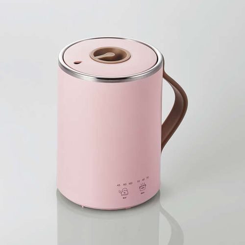 エレコム HAC-EP02PN マグカップ型電気なべ Cook Mug（ピンク） ピンク HACEP02PN
